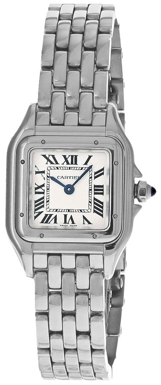 CARTIER Panthere de Cartier Quartz Silver Dial SS Women’s Watch WSPN0006_658e00a58a94c.jpeg