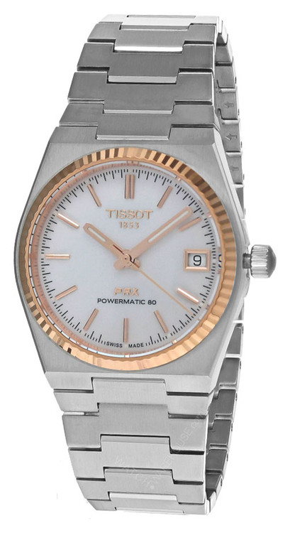 TISSOT PRX 35MM AUTO 18K Rose Gold Bezel MOP Dial Women’s Watch T931.207.41.111.00_65988c9401bfe.jpeg