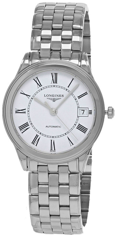 LONGINES Flagship AUTO 35MM White Dial Unisex Watch L4.774.4.21.6_65fb6d3c4ac21.jpeg