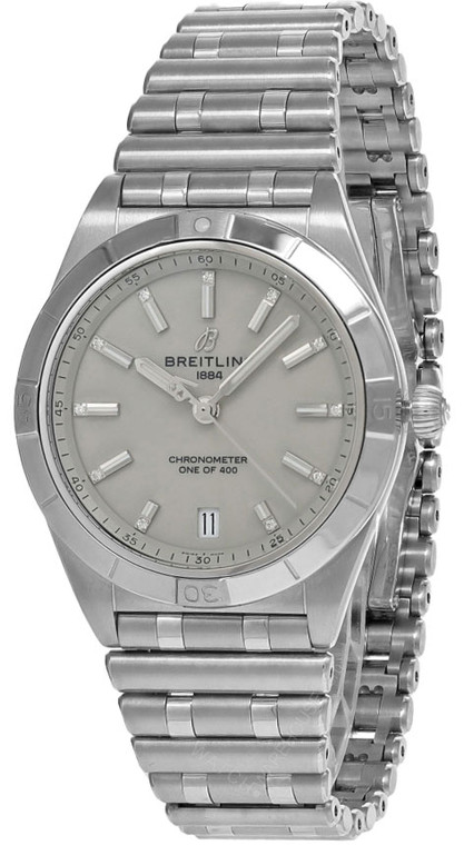 BREITLING Chronomat Victoria Beckham Edition 36MM Dove Gray Dial Women’s Watch A103801A1G1A1_6644ef4ced801.jpeg