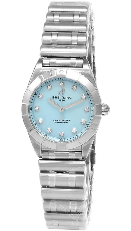 BREITLING Chronomat Quartz 28MM 12 Diamond Blue MOP Dial Women’s Watch A72310101C1A1_6828c43cd8123.jpeg